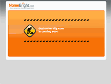 Tablet Screenshot of dealuniversity.com